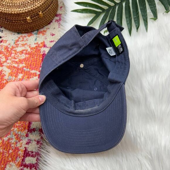 Nike Blue Sporty Minimalist Embroidered Logo Baseball Cap Hat OS One Size - Picture 5 of 6